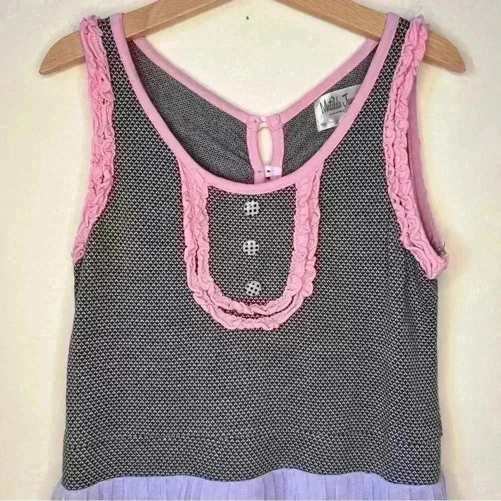 Matilda Jane Stargazer Cher Dress Girls 10 - Picture 4 of 8